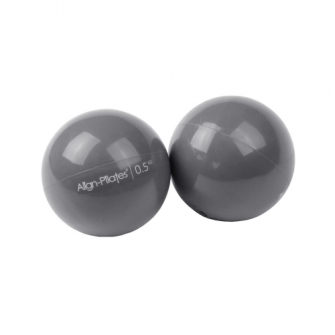 ALIGN PILATES PRO SOFT WEIGHTED BALLS - 0.5KG (PAIR)