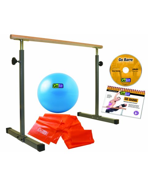GOFIT GO BARRE BALL, BAND AND DVD SET